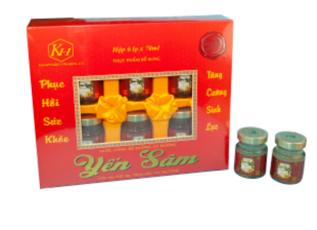 Yến sâm hộp 6 hủ